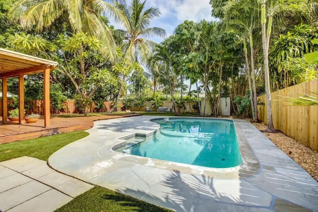 Tropical retreat vacation rental in Fort Lauderdale