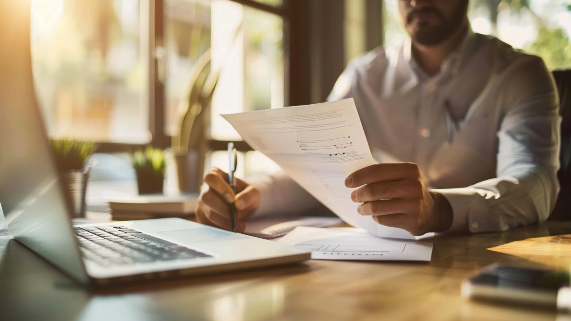 Property manager in Florida guiding rental owner through legal compliance documents for short-term vacation rental laws