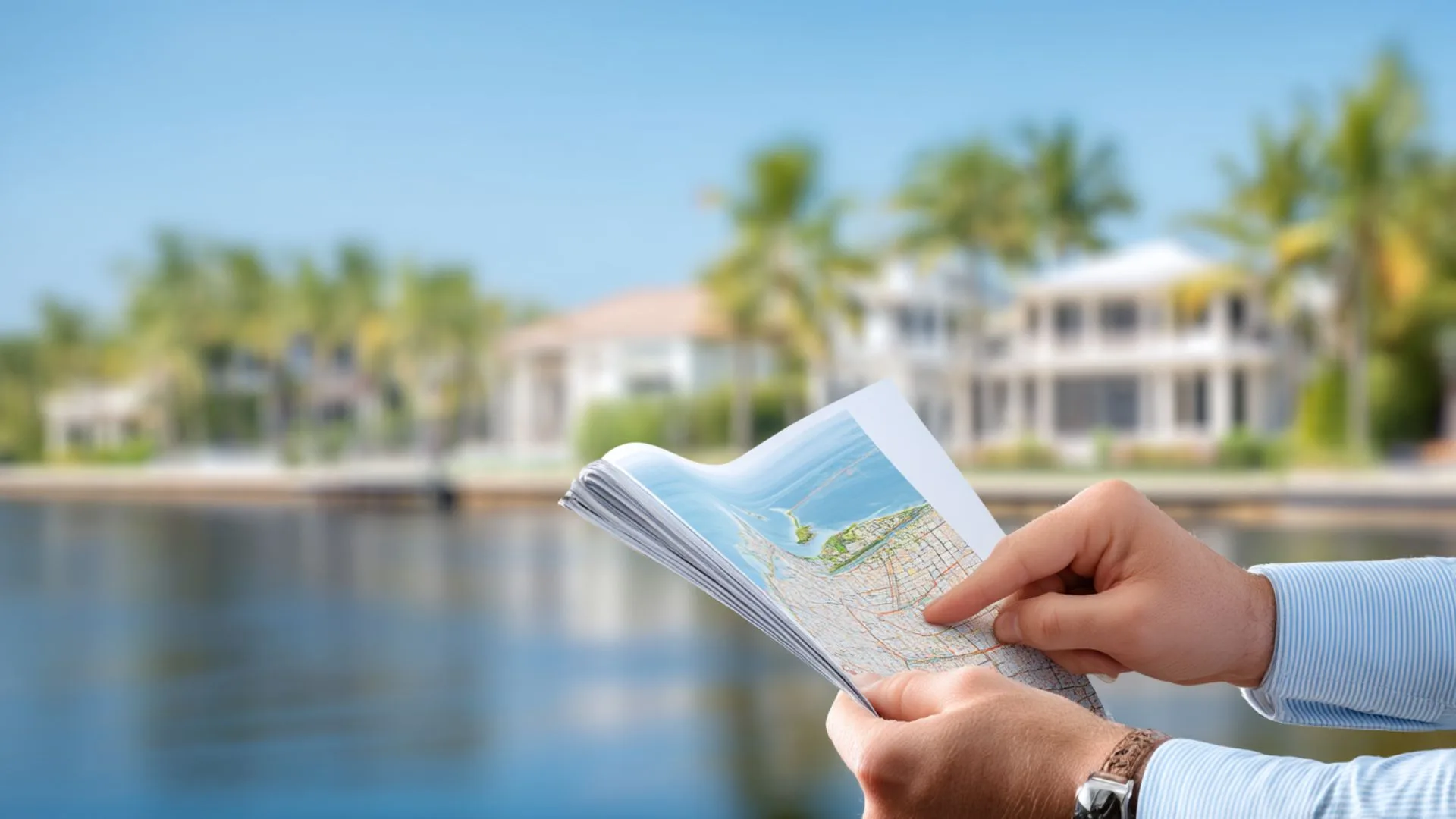 Property manager advising rental owner on choosing the best property management in Florida from Fort Lauderdale to Naples