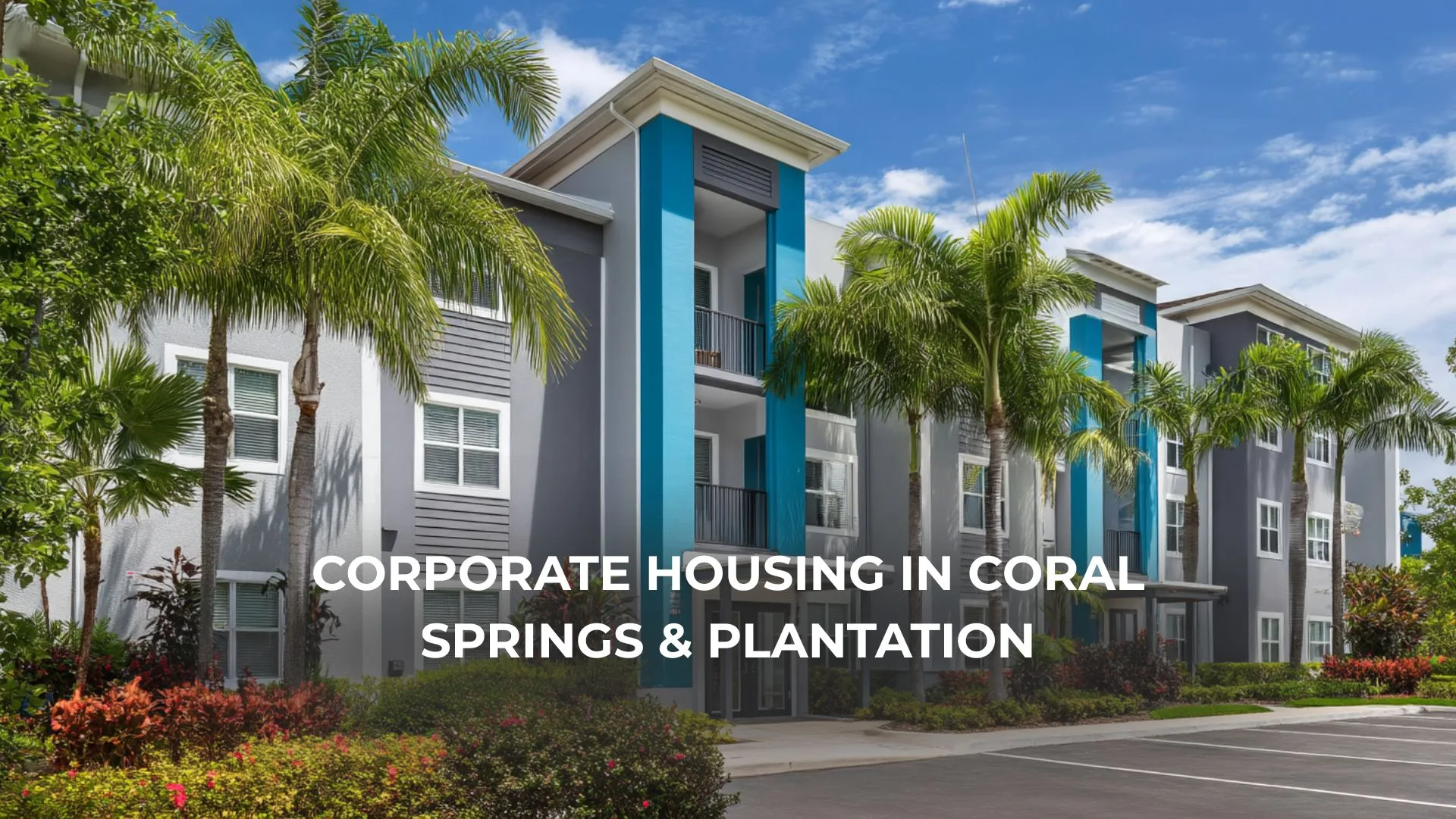 Corporate housing in Coral Springs and Plantation homes with workspaces