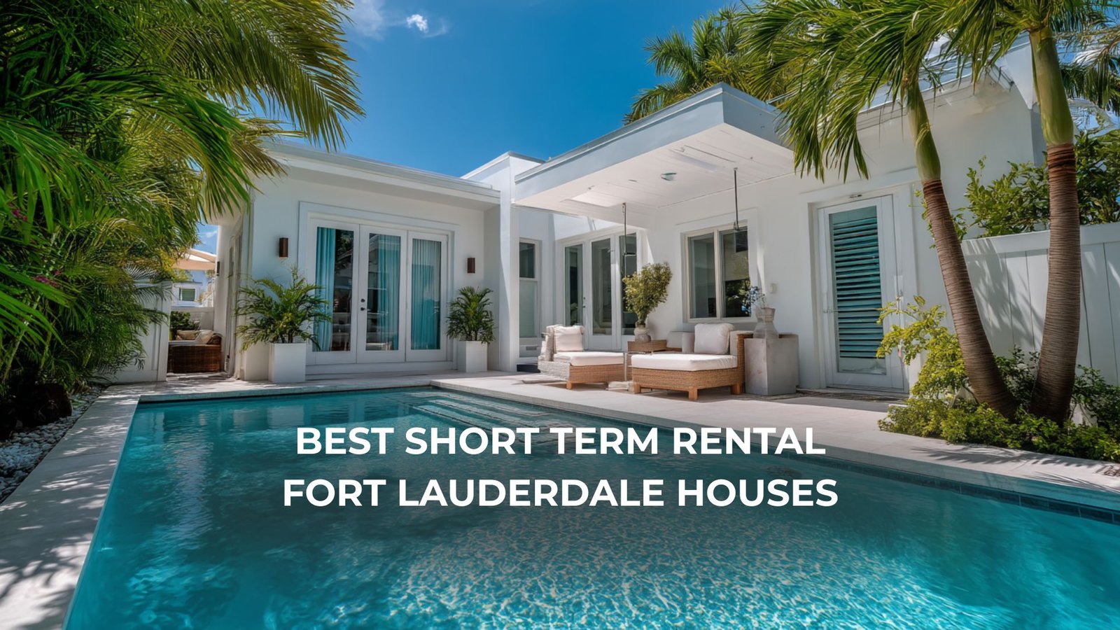 short term rental fort lauderdale – family-friendly homes