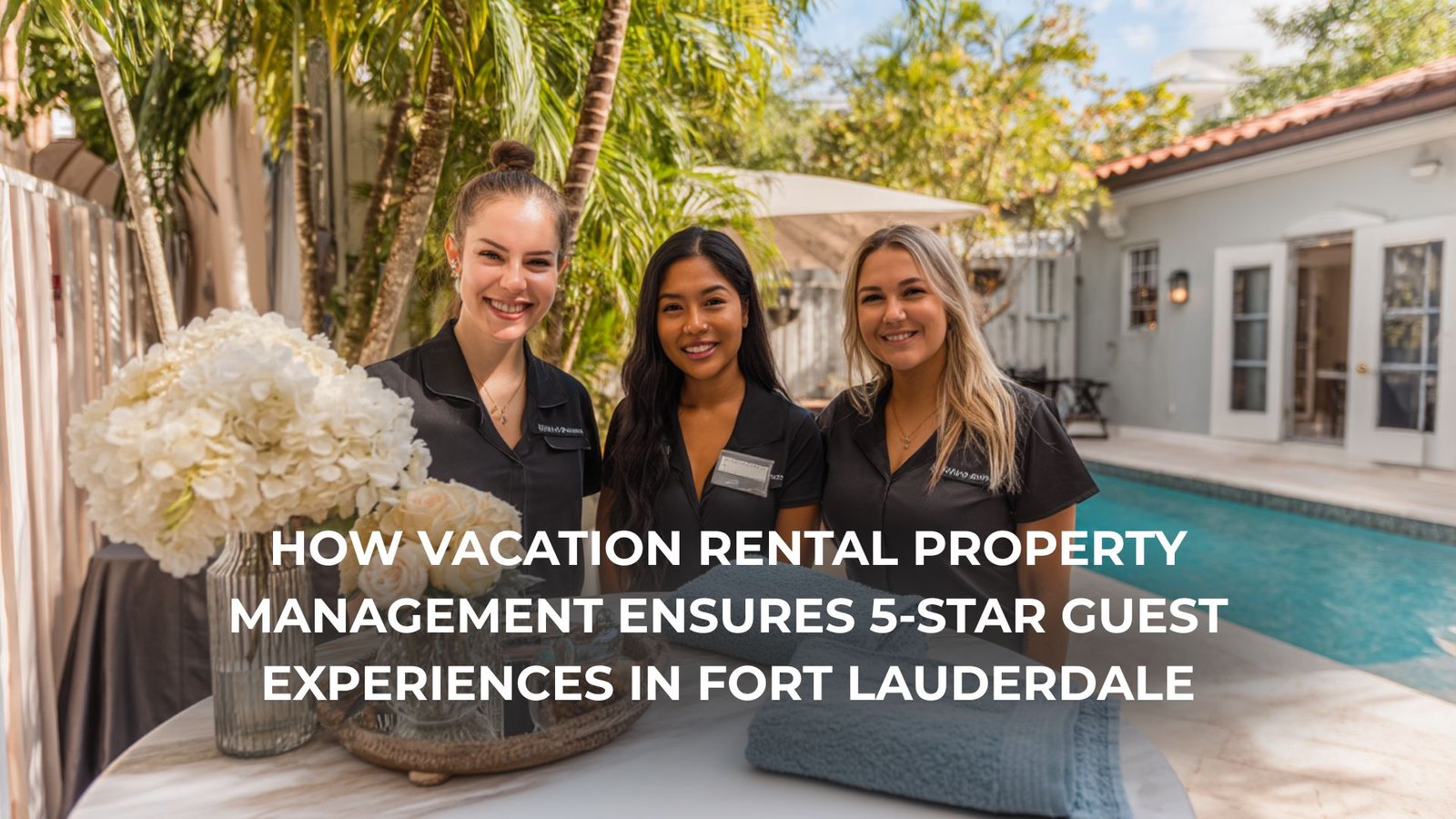 Vacation rental property management 5-star guest experiences Fort Lauderdale