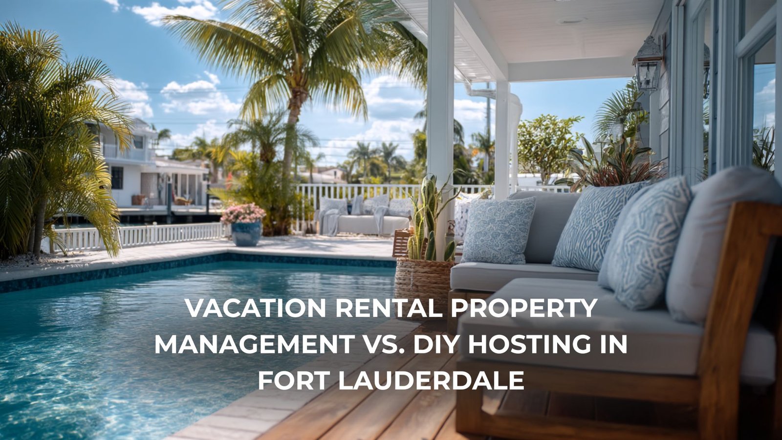 Vacation rental property management vs DIY hosting in Fort Lauderdale