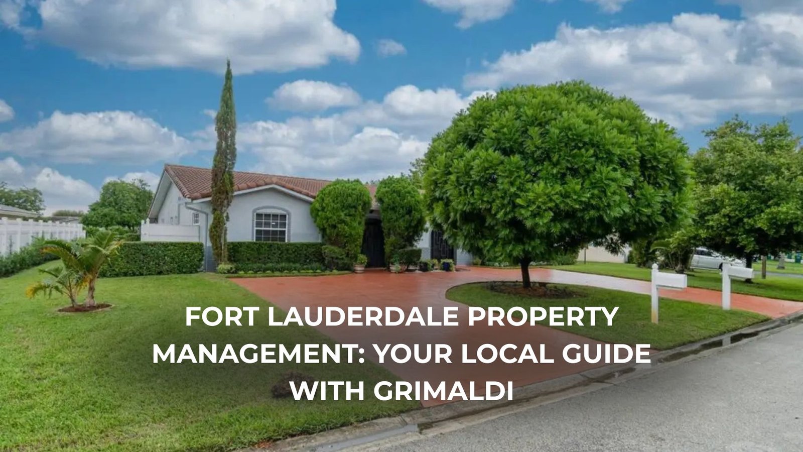 Fort Lauderdale property manager showing a guest into a waterfront vacation rental.