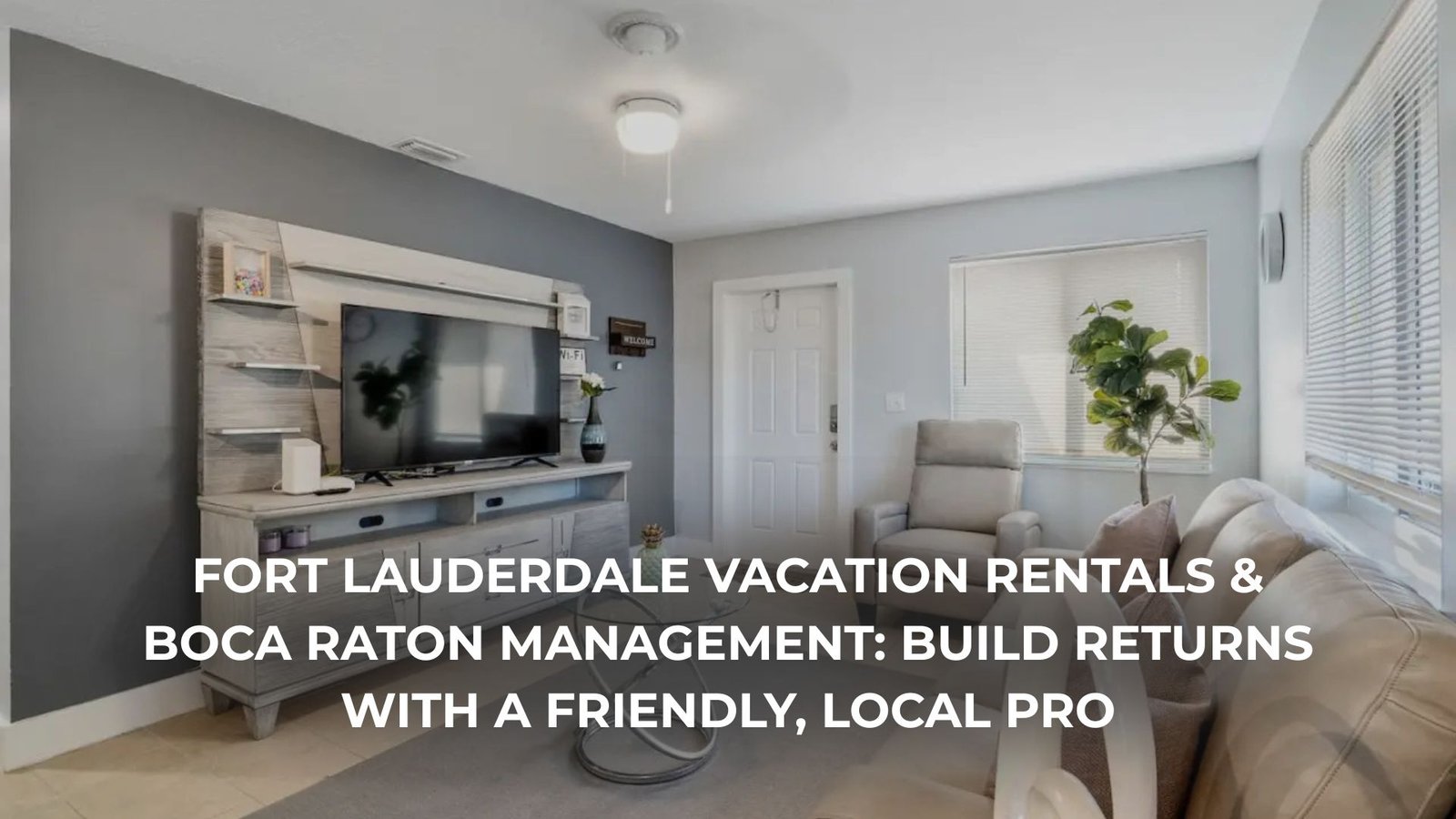 Victoria Park vacation rental with private heated pool and outdoor lounge near Flagler Village
