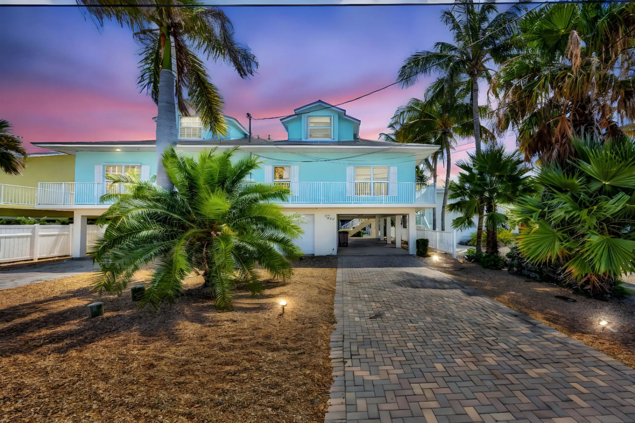Spacious living area in a modern vacation rental.